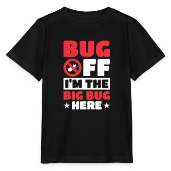 Insekten - Stanley/Stella Kinder T-Shirt MINI CREATOR  - Schwarz - Vorne - Mikhail (115cm)