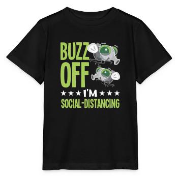 Insects - Stanley/Stella MINI CREATOR Kids’ T-Shirt - black - Front - Mikhail (115cm)