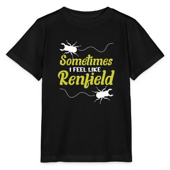 Insects - Stanley/Stella MINI CREATOR Kids’ T-Shirt - black - Front - Mikhail (115cm)