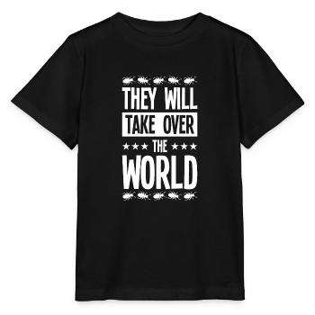 Insects - Stanley/Stella MINI CREATOR Kids’ T-Shirt - black - Front - Mikhail (115cm)