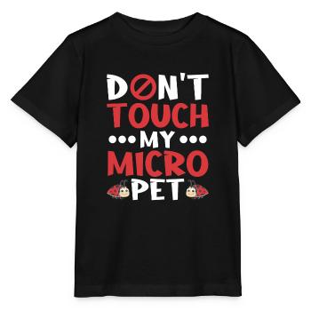 Insects - Stanley/Stella MINI CREATOR Kids’ T-Shirt - black - Front - Mikhail (115cm)