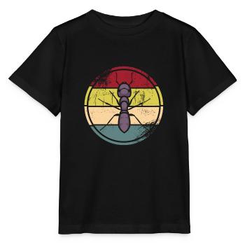 Insects - Stanley/Stella MINI CREATOR Kids’ T-Shirt - black - Front - Mikhail (115cm)