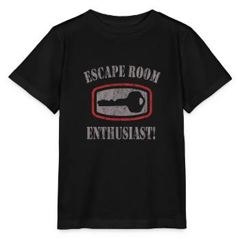 Escape Room - Stanley/Stella MINI CREATOR Kids’ T-Shirt - black - Front - Mikhail (115cm)