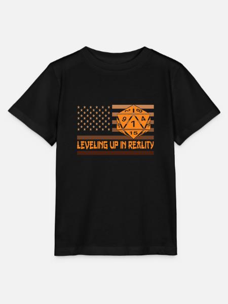 Rollenspiel - Stanley/Stella T-shirt MINI CREATOR til børn - sort