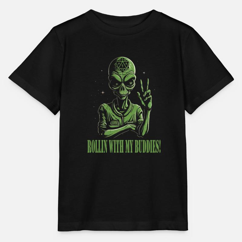 Jeu de rôle - T-shirt bio MINI CREATOR Stanley/Stella Enfant - noir