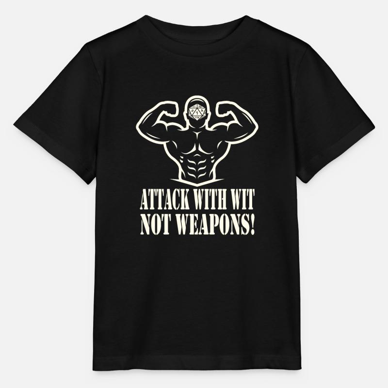 Jeu de rôle - T-shirt bio MINI CREATOR Stanley/Stella Enfant - noir