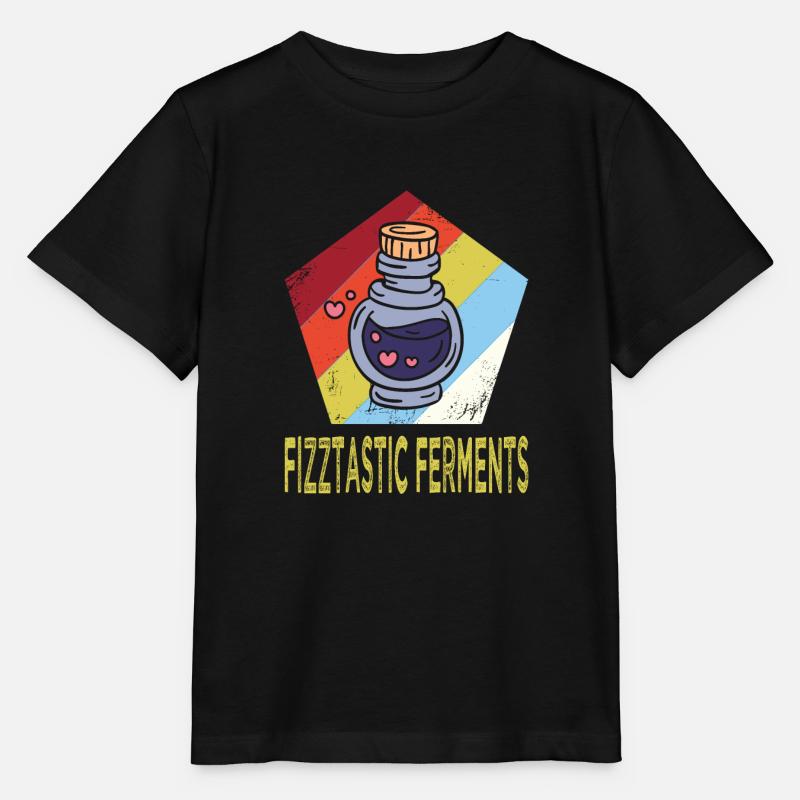 Fermentation - Stanley/Stella Kinder T-Shirt MINI CREATOR  - Schwarz