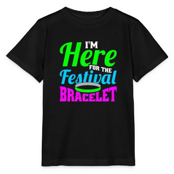 Festival - Stanley/Stella MINI CREATOR Kids’ T-Shirt - black - Front - Mikhail (115cm)