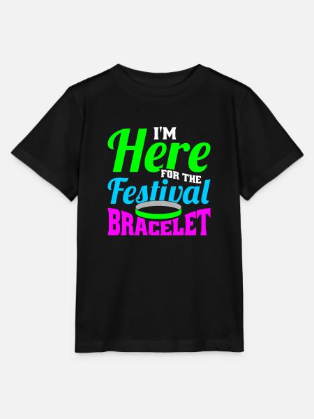 Festival - Stanley/Stella Kinder T-Shirt MINI CREATOR - Schwarz
