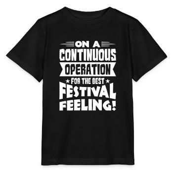 Festival - Stanley/Stella Kinder T-Shirt MINI CREATOR  - Schwarz - Vorne - Mikhail (115cm)