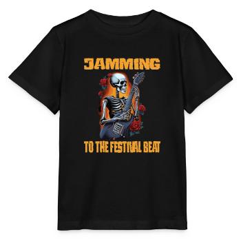 Festival - Stanley/Stella MINI CREATOR Kids’ T-Shirt - black - Front - Mikhail (115cm)