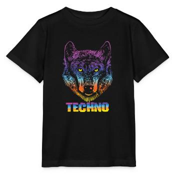 Fête - T-shirt bio MINI CREATOR Stanley/Stella Enfant - noir - Devant - Mikhail (115cm)