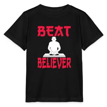 Fête - T-shirt bio MINI CREATOR Stanley/Stella Enfant - noir - Devant - Mikhail (115cm)