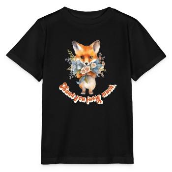 Furry Fandom - Stanley/Stella MINI CREATOR Kids’ T-Shirt - black - Front - Mikhail (115cm)