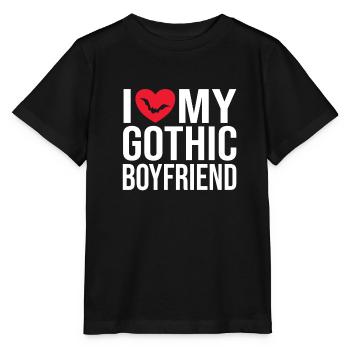 Goth Emo - T-shirt bio MINI CREATOR Stanley/Stella Enfant - noir - Devant - Mikhail (115cm)