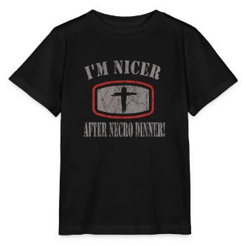 Goth Emo - T-shirt bio MINI CREATOR Stanley/Stella Enfant - noir - Devant - Mikhail (115cm)