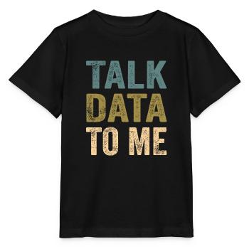 Daten Analytiker Datenschutz Beauftragter - Stanley/Stella Kinder T-Shirt MINI CREATOR  - Schwarz - Vorne - Mikhail (115cm)