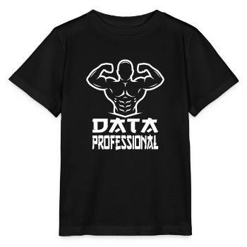 Daten Analytiker Datenschutz Beauftragter - Stanley/Stella Kinder T-Shirt MINI CREATOR  - Schwarz - Vorne - Mikhail (115cm)