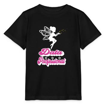 Daten Analytiker Datenschutz Beauftragter - Stanley/Stella Kinder T-Shirt MINI CREATOR  - Schwarz - Vorne - Mikhail (115cm)