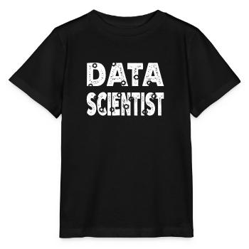 Daten Analytiker Datenschutz Beauftragter - Stanley/Stella Kinder T-Shirt MINI CREATOR  - Schwarz - Vorne - Mikhail (115cm)