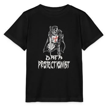 Daten Analytiker Datenschutz Beauftragter - Stanley/Stella Kinder T-Shirt MINI CREATOR  - Schwarz - Vorne - Mikhail (115cm)