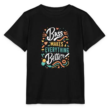 Festival - Stanley/Stella Kinder T-Shirt MINI CREATOR  - Schwarz - Vorne - Mikhail (115cm)