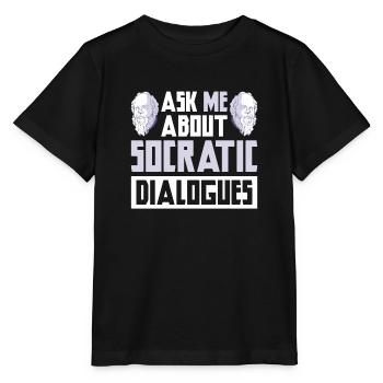 Philosophie - T-shirt bio MINI CREATOR Stanley/Stella Enfant - noir - Devant - Mikhail (115cm)