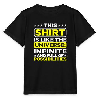 Philosophie - T-shirt bio MINI CREATOR Stanley/Stella Enfant - noir - Devant - Mikhail (115cm)