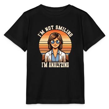 Psychologe - Stanley/Stella Kinder T-Shirt MINI CREATOR  - Schwarz - Vorne - Mikhail (115cm)