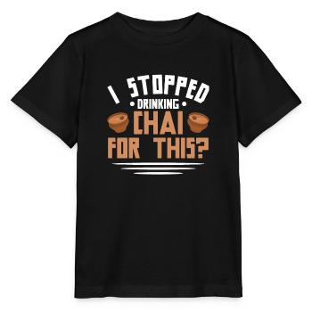Chai - Stanley/Stella Kinder T-Shirt MINI CREATOR  - Schwarz - Vorne - Mikhail (115cm)
