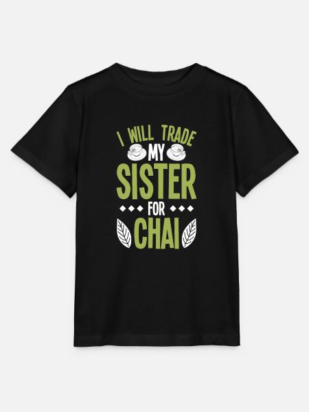 Chai - Stanley/Stella Kinder T-Shirt MINI CREATOR  - Schwarz