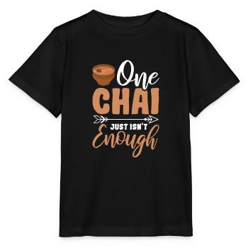 Chai - Stanley/Stella Kinder T-Shirt MINI CREATOR  - Schwarz - Vorne - Mikhail (115cm)
