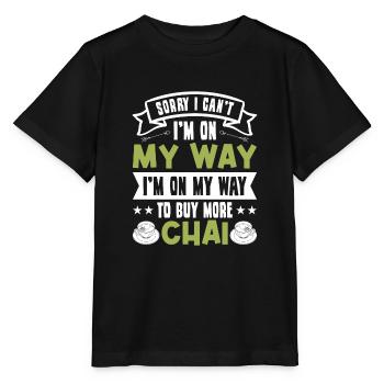 Chai - Stanley/Stella Kinder T-Shirt MINI CREATOR  - Schwarz - Vorne - Mikhail (115cm)