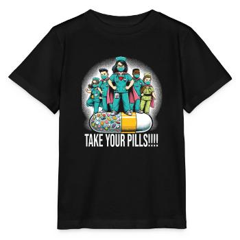 Altenpflegerin - Stanley/Stella Kinder T-Shirt MINI CREATOR  - Schwarz - Vorne - Mikhail (115cm)