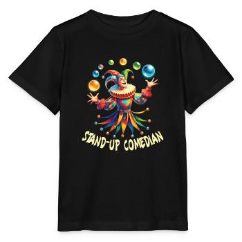 Medieval Market - Stanley/Stella MINI CREATOR Kids’ T-Shirt - black - Front - Mikhail (115cm)