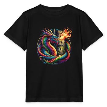 Mittelalter Markt - Stanley/Stella Kinder T-Shirt MINI CREATOR  - Schwarz - Vorne - Mikhail (115cm)