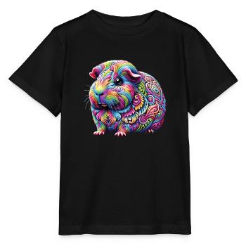 Hippie Festival - T-shirt bio MINI CREATOR Stanley/Stella Enfant - noir - Devant - Mikhail (115cm)