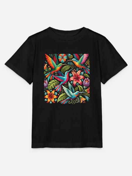 Exotisch - Stanley/Stella Kinder T-Shirt MINI CREATOR  - Schwarz