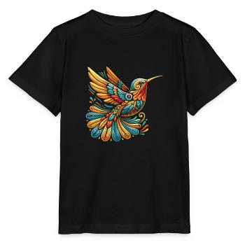 Exotisch - Stanley/Stella Kinder T-Shirt MINI CREATOR  - Schwarz - Vorne - Mikhail (115cm)