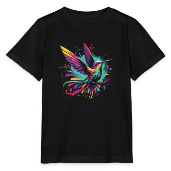 Exotisch - Stanley/Stella Kinder T-Shirt MINI CREATOR  - Schwarz - Vorne - Mikhail (115cm)