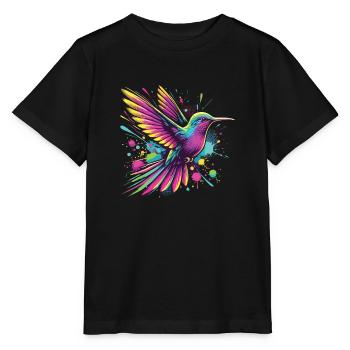 Exotisch - Stanley/Stella Kinder T-Shirt MINI CREATOR  - Schwarz - Vorne - Mikhail (115cm)