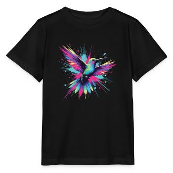 Exotisch - Stanley/Stella Kinder T-Shirt MINI CREATOR  - Schwarz - Vorne - Mikhail (115cm)
