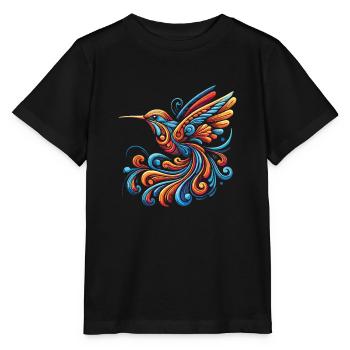 Exotisch - Stanley/Stella Kinder T-Shirt MINI CREATOR  - Schwarz - Vorne - Mikhail (115cm)