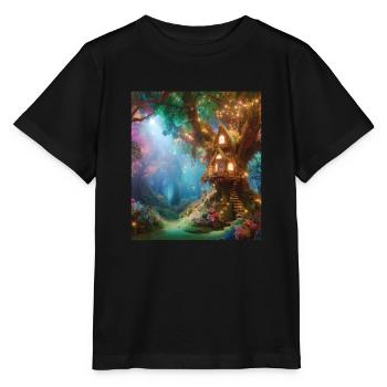 Märchen - Stanley/Stella Kinder T-Shirt MINI CREATOR  - Schwarz - Vorne - Mikhail (115cm)