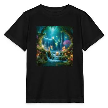Märchen - Stanley/Stella Kinder T-Shirt MINI CREATOR  - Schwarz - Vorne - Mikhail (115cm)