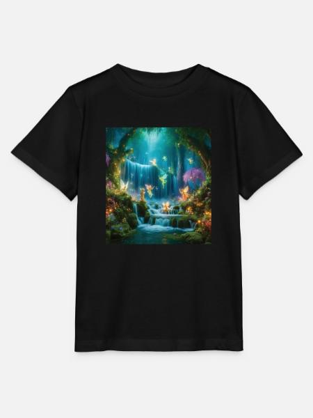 Fairy tale - Stanley/Stella MINI CREATOR Kids’ T-Shirt - black