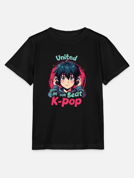 K-Pop - Stanley/Stella T-shirt MINI CREATOR til børn - sort