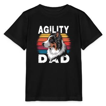 Agility - Stanley/Stella Kinder T-Shirt MINI CREATOR  - Schwarz - Vorne - Mikhail (115cm)