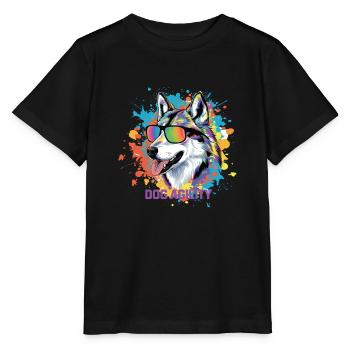 Agility - Stanley/Stella Kinder T-Shirt MINI CREATOR  - Schwarz - Vorne - Mikhail (115cm)