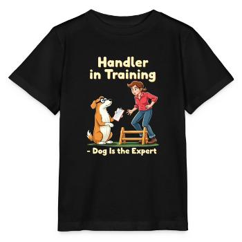 Agility - Stanley/Stella Kinder T-Shirt MINI CREATOR  - Schwarz - Vorne - Mikhail (115cm)